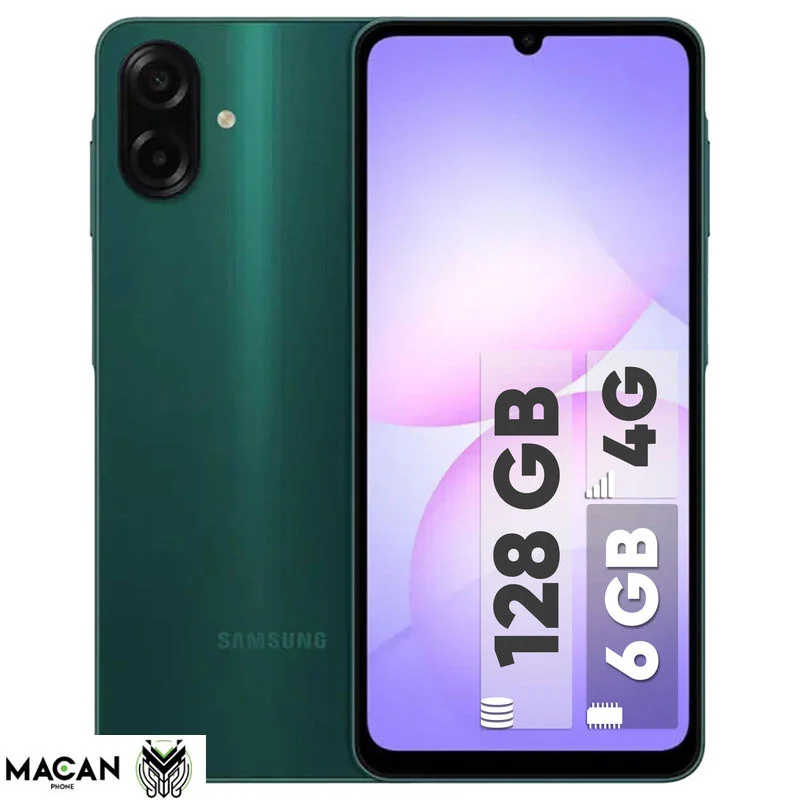 گوشی سامسونگ a07 با ظرفیت 128 گیگ رم 6 - فروشگاه ماکان